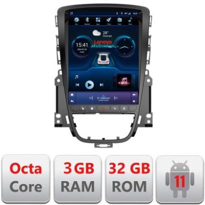 Navigatie Opel Astra J 2009-2017 tip tesla radio gps internet 8 Core 3+32 4G carplay android auto  kit-tesla-072+EDT-E42 CarStore Technology