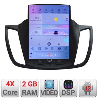Navigatie Ford Kuga 2013-2020 tip tesla radio gps internet 4 Core carplay android auto 2+32 kit-tesla-362+EDT-E220 CarStore Technology