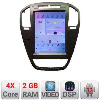 Navigatie Opel Insignia 2009-2013 tip tesla radio gps internet 4 Core carplay android auto 2+32 kit-tesla-114+EDT-E4 CarStore Technology