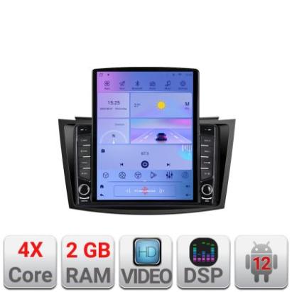 Navigatie Suzuki Swift 2010-2017 KIT-179 ecran tip TESLA 9.7" cu Android Radio Bluetooth Internet GPS WIFI 2+32 DSP Quad CarStore Technology