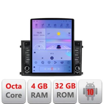 Navigatie Ssangyong Rexton 2019- KIT-rexton ecran tip TESLA 9.7" 8 core 4+32 4G DSP Android Radio Bluetooth Internet GPS WIFI CarStore Technology