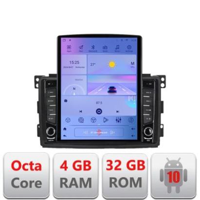 Navigatie Smart 2005-2010 KIT-smart05 ecran tip TESLA 9.7" 8 core 4+32 4G DSP Android Radio Bluetooth Internet GPS WIFI CarStore Technology
