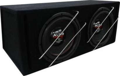 Subwoofer pasiv cu incinta 84L Audio System R 12 EVO BR-2, 1200 watts, 2x2 ohm, 2 x 300 mm, 2 x 12", bass reflex, 2 difuzoare CarStore Technology