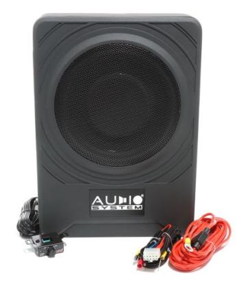 Subwoofer activ underseat Audio System US08 ACTIVE, 225 watts, 2 ohm, 200mm, 8", sub scaun CarStore Technology