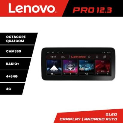 Navigatie Toyota Corolla Lenovo PRO 4+64 12.3 inch qled android 4G DSP gps internet  Kit-063 CarStore Technology