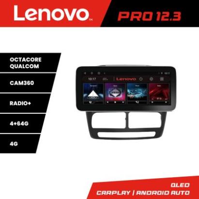 Navigatie Fiat Doblo 2010-2017 si Opel Combo 2010-2017  Lenovo PRO 4+64 12.3 inch qled android 4G DSP gps internet  Kit-DOBLO10 CarStore Technology