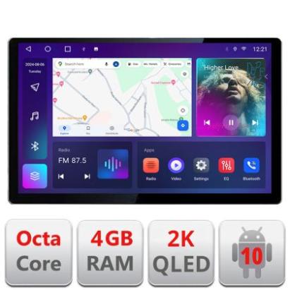 Navigatie dedicata Edonav Toyota Yaris 2020-, Ecran 2K QLED 13",Octacore,4Gb RAM,32Gb Hdd,4G,360,DSP,Carplay,Bluetooth CarStore Technology