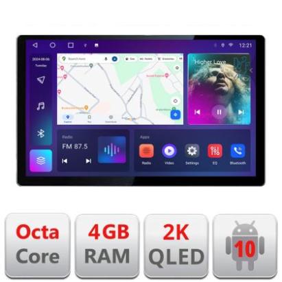 Navigatie dedicata Edonav Nissan Micra 2002-2010, Ecran 2K QLED 13",Octacore,4Gb RAM,32Gb Hdd,4G,360,DSP,Carplay,Bluetooth CarStore Technology