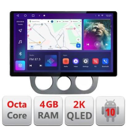 Navigatie dedicata Edonav VW Golf 5 2004-2010 clima manuala, Ecran 2K QLED 13",Octacore,4Gb RAM,32Gb Hdd,4G,360,DSP,Carplay,Bluetooth CarStore Technology