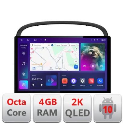 Navigatie dedicata Edonav Peugeot 607 Ecran 2K QLED 13",Octacore,4Gb RAM,32Gb Hdd,4G,360,DSP,Carplay,Bluetooth CarStore Technology