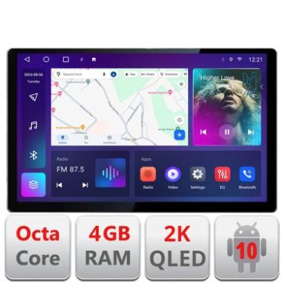 Navigatie dedicata Honda CR-V N-009 Edonav ecran 13" 2K 8 si 128 Android Waze USB Navigatie 4G 360 Toslink Youtube Radio KIT-009 si E CarStore Technology