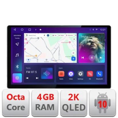 Navigatie dedicata Opel Antara N-019 Edonav ecran 13" 2K 8 si 128 Android Waze USB Navigatie 4G 360 Toslink Youtube Radio KIT-019 si CarStore Technology
