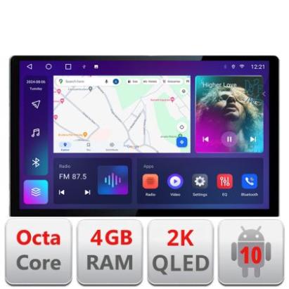 Navigatie dedicata Peugeot 308 Quad Core N-038 Edonav ecran 13" 2K 8 si 128 Android Waze USB Navigatie 4G 360 Toslink Youtube Radi CarStore Technology