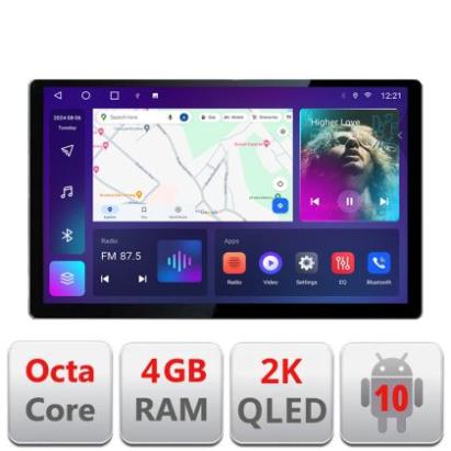 Navigatie dedicata Audi A4 B6 Quad Core N-050 Edonav ecran 13" 2K 8 si 128 Android Waze USB Navigatie 4G 360 Toslink Youtube Radio CarStore Technology