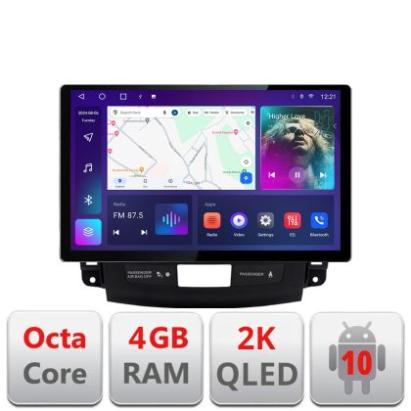 Navigatie dedicata Mitsubishi Outlander 2010 N-056 Edonav ecran 13" 2K 8 si 128 Android Waze USB Navigatie 4G 360 Toslink Youtube CarStore Technology