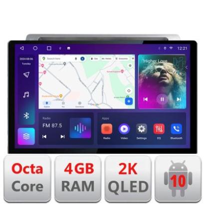 Navigatie dedicata Citroen C4 Quad Core N-088 Edonav ecran 13" 2K 8 si 128 Android Waze USB Navigatie 4G 360 Toslink Youtube Radio CarStore Technology