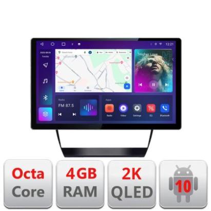 Navigatie dedicata Audi A6 Quad Core N-102 Edonav ecran 13" 2K 8 si 128 Android Waze USB Navigatie 4G 360 Toslink Youtube Radio KI CarStore Technology