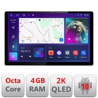 Navigatie dedicata Dacia Duster dupa 2019 N-199 Edonav ecran 13" 2K 8 si 128 Android Waze USB Navigatie 4G 360 Toslink Youtube Rad CarStore Technology