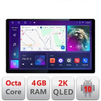 Navigatie dedicata Kia Carens 2013-2018 N-2023 Edonav ecran 13" 2K 8 si 128 Android Waze USB Navigatie 4G 360 Toslink Youtube Radi CarStore Technology