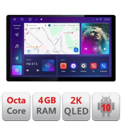 Navigatie dedicata Skoda Octavia 3 N-279 Edonav ecran 13" 2K 8 si 128 Android Waze USB Navigatie 4G 360 Toslink Youtube Radio KIT- CarStore Technology