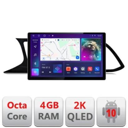 Navigatie dedicata Seat Leon MIB  Quad Core N-306 Edonav ecran 13" 2K 8 si 128 Android Waze USB Navigatie 4G 360 Toslink Youtube R CarStore Technology