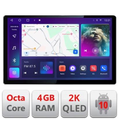 Navigatie dedicata Toyota Corolla/Auris 2018- N-388 Edonav ecran 13" 2K 8 si 128 Android Waze USB Navigatie 4G 360 Toslink Youtube CarStore Technology