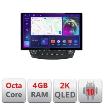 Navigatie dedicata Honda Accord 2004-2008 N-ACCORD Edonav ecran 13" 2K 8 si 128 Android Waze USB Navigatie 4G 360 Toslink Youtube CarStore Technology