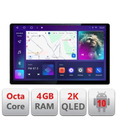 Navigatie dedicata Seat Arona Edonav ecran 13" 2K 8 si 128 Android Waze USB Navigatie 4G 360 Toslink Youtube Radio kit-arona si EDT-E CarStore Technology