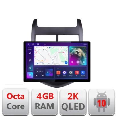 Navigatie dedicata Chevrolet Aveo 2010-2013 N-AVEO10 Edonav ecran 13" 2K 8 si 128 Android Waze USB Navigatie 4G 360 Toslink Youtub CarStore Technology