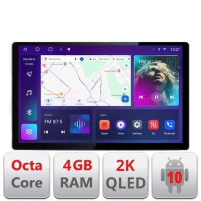 Navigatie dedicata Fiat BRAVO 2007-2014 N-BRAVO Edonav ecran 13" 2K 8 si 128 Android Waze USB Navigatie 4G 360 Toslink Youtube Rad CarStore Technology