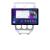 Navigatie dedicata Dodge Caliber 2006-2010  N-caliber-06 Edonav ecran 13" 2K 8 si 128 Android Waze USB Navigatie 4G 360 Toslink Yo CarStore Technology