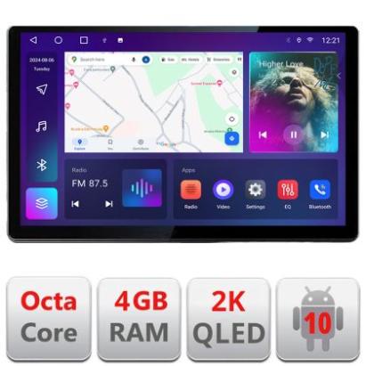 Navigatie dedicata Ford Focus 4 N-focus4 Edonav ecran 13" 2K 8 si 128 Android Waze USB Navigatie 4G 360 Toslink Youtube Radio kit- CarStore Technology