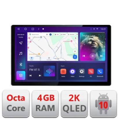 Navigatie dedicata NIssan Navara 2017- N-NAVARA17 Edonav ecran 13" 2K 8 si 128 Android Waze USB Navigatie 4G 360 Toslink Youtube R CarStore Technology