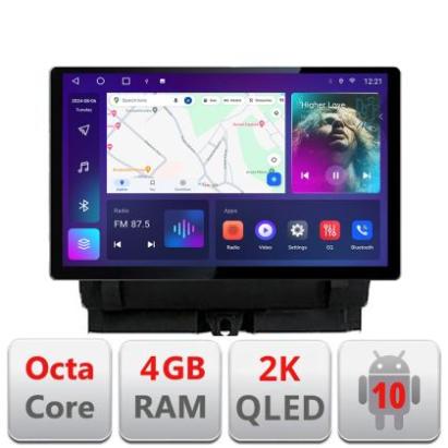Navigatie dedicata Audi Q3 2011-2018 Edonav ecran 13" 2K 8 si 128 Android Waze USB Navigatie 4G 360 Toslink Youtube Radio KIT-q3 si E CarStore Technology