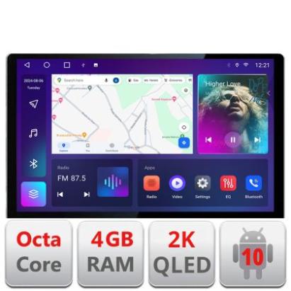 Navigatie dedicata Volvo S60 2002-2008 Edonav ecran 13" 2K 8 si 128 Android Waze USB Navigatie 4G 360 Toslink Youtube Radio KIT-s6 CarStore Technology