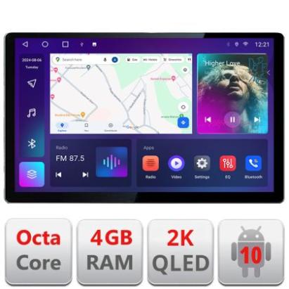 Navigatie dedicata Skoda Superb 2 N-SUPERB2 Edonav ecran 13" 2K 8 si 128 Android Waze USB Navigatie 4G 360 Toslink Youtube Radio K CarStore Technology