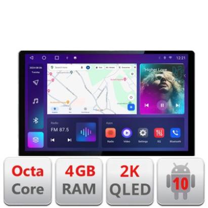 Navigatie dedicata Ford Transit Focus Kuga N-transit Edonav ecran 13" 2K 8 si 128 Android Waze USB Navigatie 4G 360 Toslink Youtub CarStore Technology