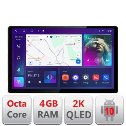 Navigatie dedicata Fiat ducato 2006- N-DUCATO Edonav ecran 13" 2K 8 si 128 Android Waze USB Navigatie 4G 360 Toslink Youtube Radio V1 CarStore Technology