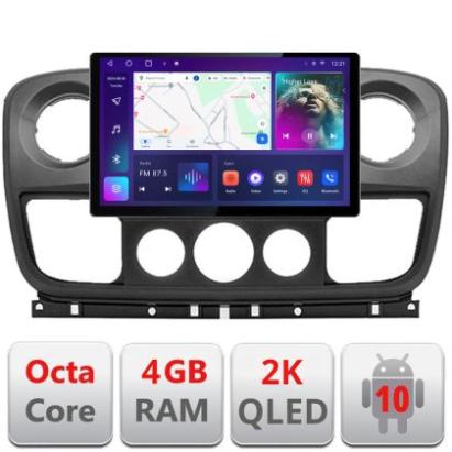 Navigatie dedicata Opel Movano, Renault Master 2010-2021 Edonav ecran 13" 2K 8 si 128 Android Waze USB Navigatie 4G 360 Toslink Yotube V1 CarStore Technology