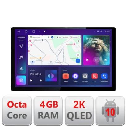 Navigatie dedicata Skoda Rapid Seat Toledo 2013 si  Edonav ecran 13" 2K 8 si 128 Android Waze USB Navigatie 4G 360 Toslink Youtube Radio KIT-rapid si EDT-E413 V1 CarStore Technology