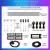 Lumini ambientale Mercedes X204 2011-2015 dedicat set complet control telefon sau sistem original CarStore Technology
