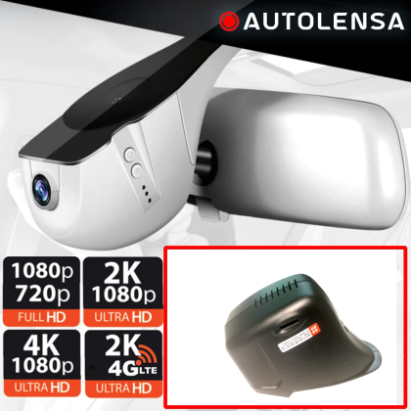 Cameră DVR Volkswagen CC Premium 2015-16, cameră față 1080p Autolensa, Model 24/7  Negru VW05 CarStore Technology