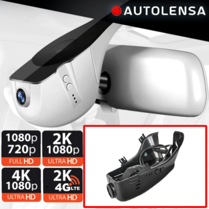 Cameră DVR Volvo S60,S80,V60 2012-19, cameră față 1080p Autolensa, Model 24/7  Negru VVEVV01 CarStore Technology