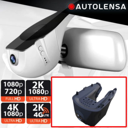 Cameră DVR Tesla Model X 2017, cameră față 1080p Autolensa, Model 24/7  Negru TSL02 CarStore Technology