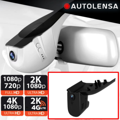 Cameră DVR Tesla Model S 14-16, cameră față 1080p Autolensa, Model 24/7  Negru TSL01 CarStore Technology