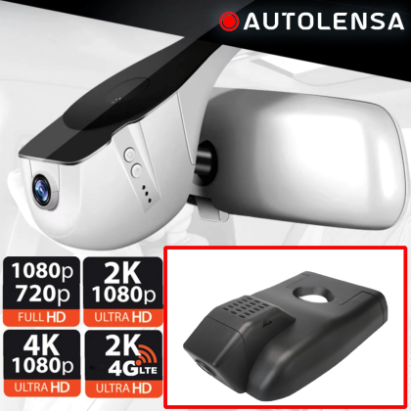Cameră DVR Lexus 2015 ES Premium, 2016 GS, cameră față 1080p Autolensa, Model 24/7  Negru LKSS01 CarStore Technology