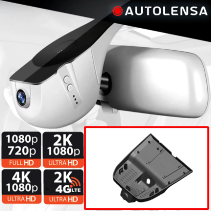 Cameră DVR Ford Transit mid 2023-24, cameră față 1080p Autolensa, Model 24/7  Negru FD22 CarStore Technology