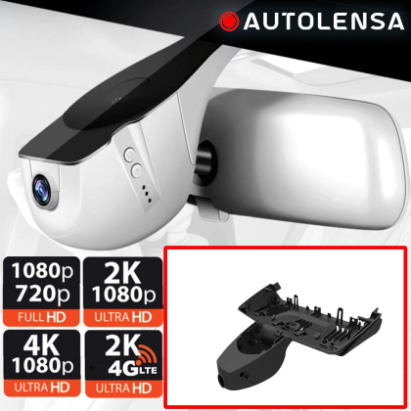 Cameră DVR BMW X5/X6 G05/G06 PREMIUM 2019-21, cameră față 1080p Autolensa, Model 24/7  Negru BMW20 CarStore Technology