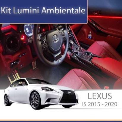 Lumini ambientale Lexus IS 2015-2020 set complet control telefon sau sistem original CarStore Technology