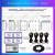 Lumini Ambientale Jaguar F-PACE 2021-2024 set complet control telefon sau sistem original CarStore Technology